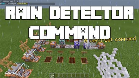 What Is The Command In Minecraft For Rain