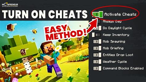 What Is The Command To Turn On Cheats In Minecraft