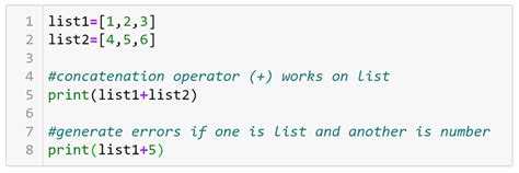 what is the concatenation operator in python
