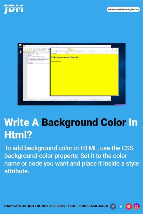 Mastering HTML Basics: Adding Background Color Tips and the Correct Syntax