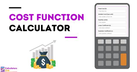 What Is The Cost Function Calculator