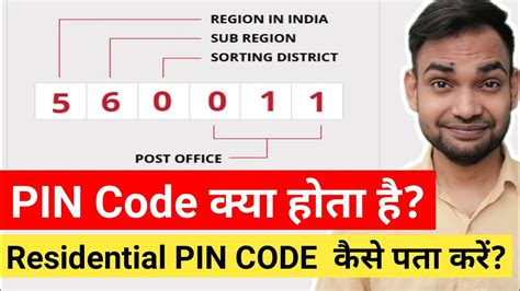 what is the current residential pin code