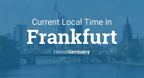 what is the current time in frankfurt