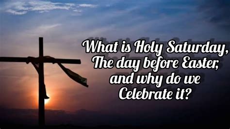 what is the day before easter sunday called