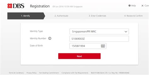 what is the dbs bank code