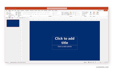 what is the default theme in powerpoint