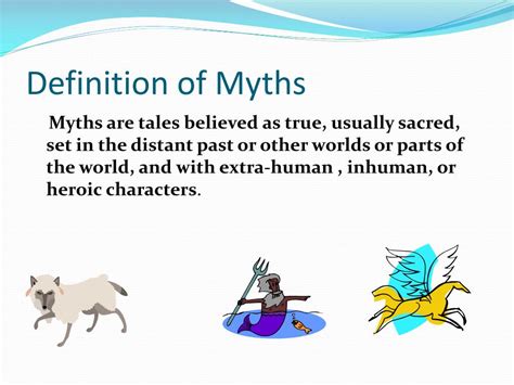 what is the definition of a myth in literature