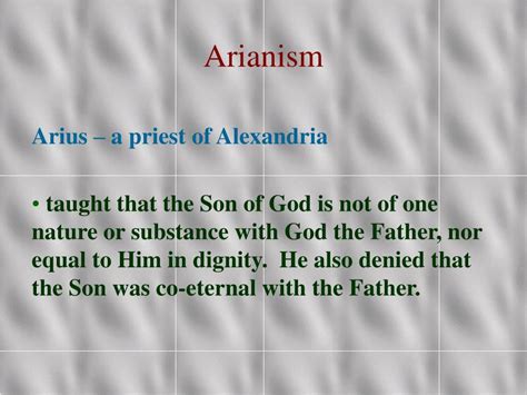 what is the definition of arianism