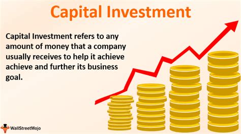 what is the definition of capital investment
