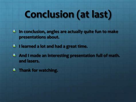 what is the definition of conclusion in math