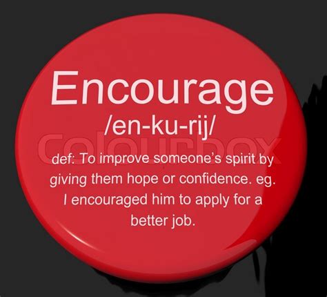 what is the definition of encourage