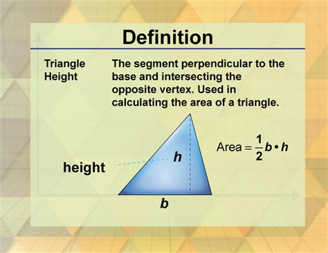 What Is The Definition Of Height In Math