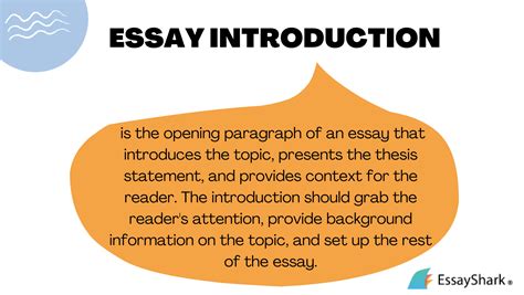 what is the definition of introduction in essay