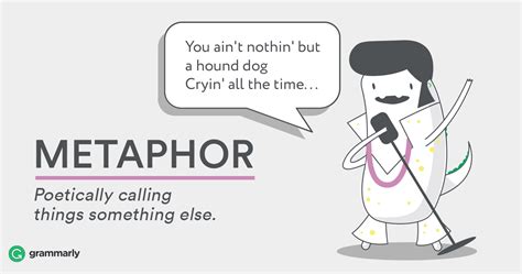 what is the definition of metaphor with examples