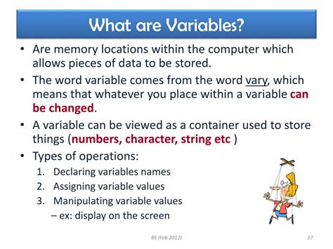 what is the definition of variable in computer science