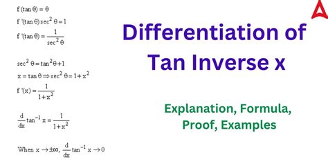 What Is The Derivative Of Tan Inverse X With Respect To Cot Inverse X