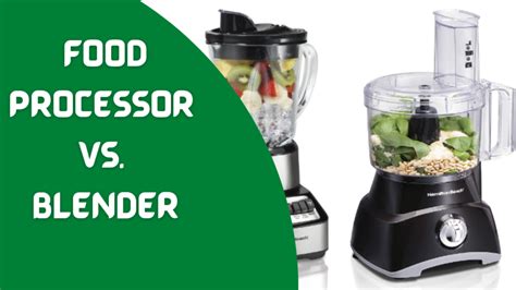 What Is The Difference Between A Food Processor And A Liquidiser