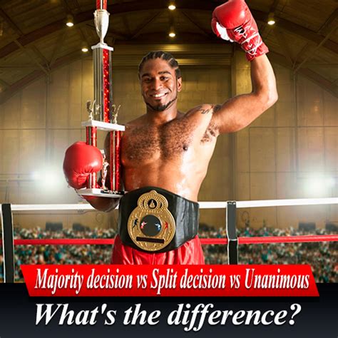 what is the difference between a split decision and a majority decision