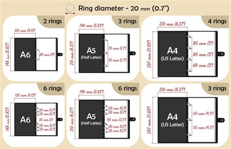 What Is The Difference Between A5 And A6 Binders