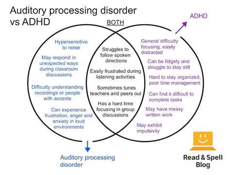 what is the difference between adhd and auditory processing disorder