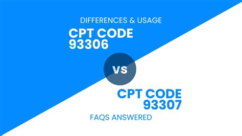 what is the difference between cpt code 93306 and 93307