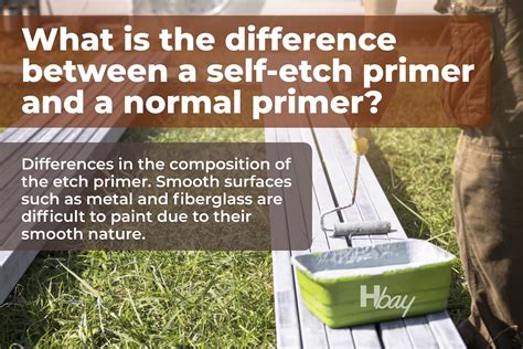 What Is The Difference Between Primer And Self Etching Primer