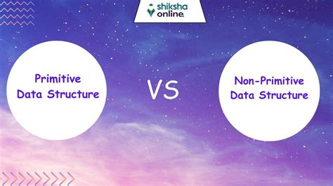 what is the difference between primitive data structure and non primitive data structure
