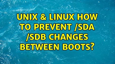 What Is The Difference Between Sda And Sdb In Linux