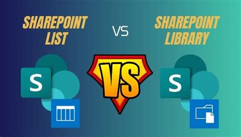 What Is The Difference Between Sharepoint List And Library