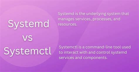 what is the difference between systemctl and systemd