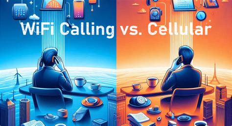 what is the difference between wifi and wifi calling on android
