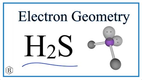 what is the electron geometry of h2s