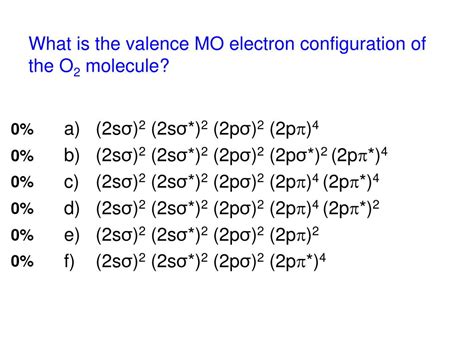 what is the electronic configuration of o2 2
