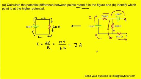what is the equation for potential difference