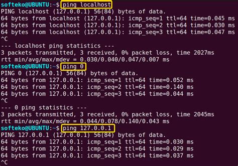 what is the equivalent of ping in linux