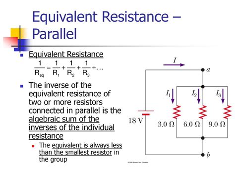 what is the equivalent resistance of a parallel circuit