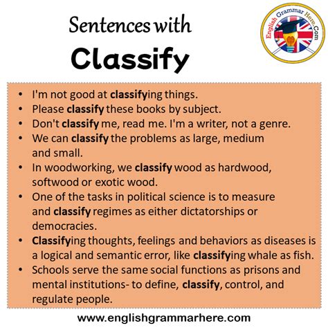 What Is The Example Of Classify