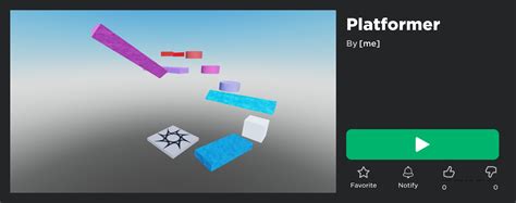 what is the first experience in roblox