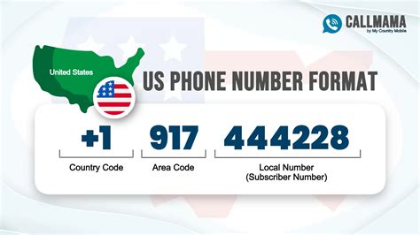 what is the format of a us phone number