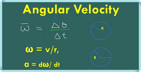 what is the formula for finding angular speed