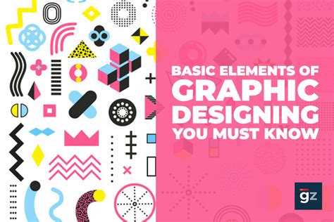 what is the four basic elements of graphic design.explain briefly