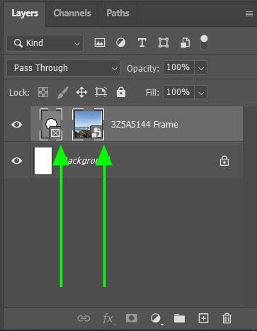 what is the frame tool in photoshop