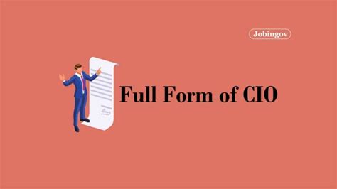 what is the full form of cio