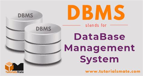 what is the full form of dbms in computer