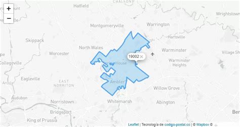what is the full zip code for ambler pa