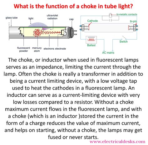 What Is The Function Of A Choke In A Fluorescent Lamp