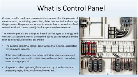 what is the function of control panel