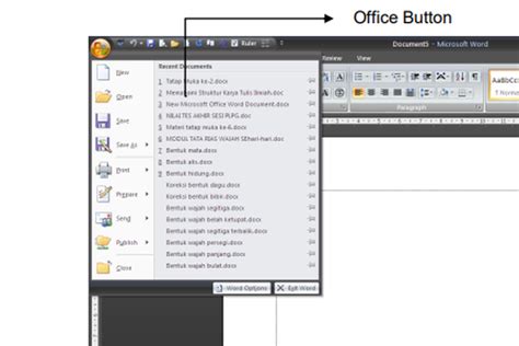 What Is The Function Of Office Button
