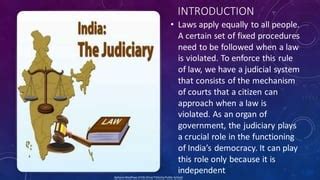 what is the function of the judiciary class 8