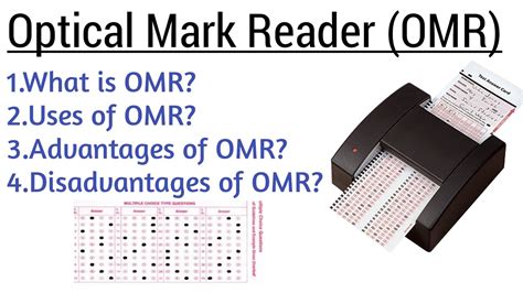 what is the functioning of omr
